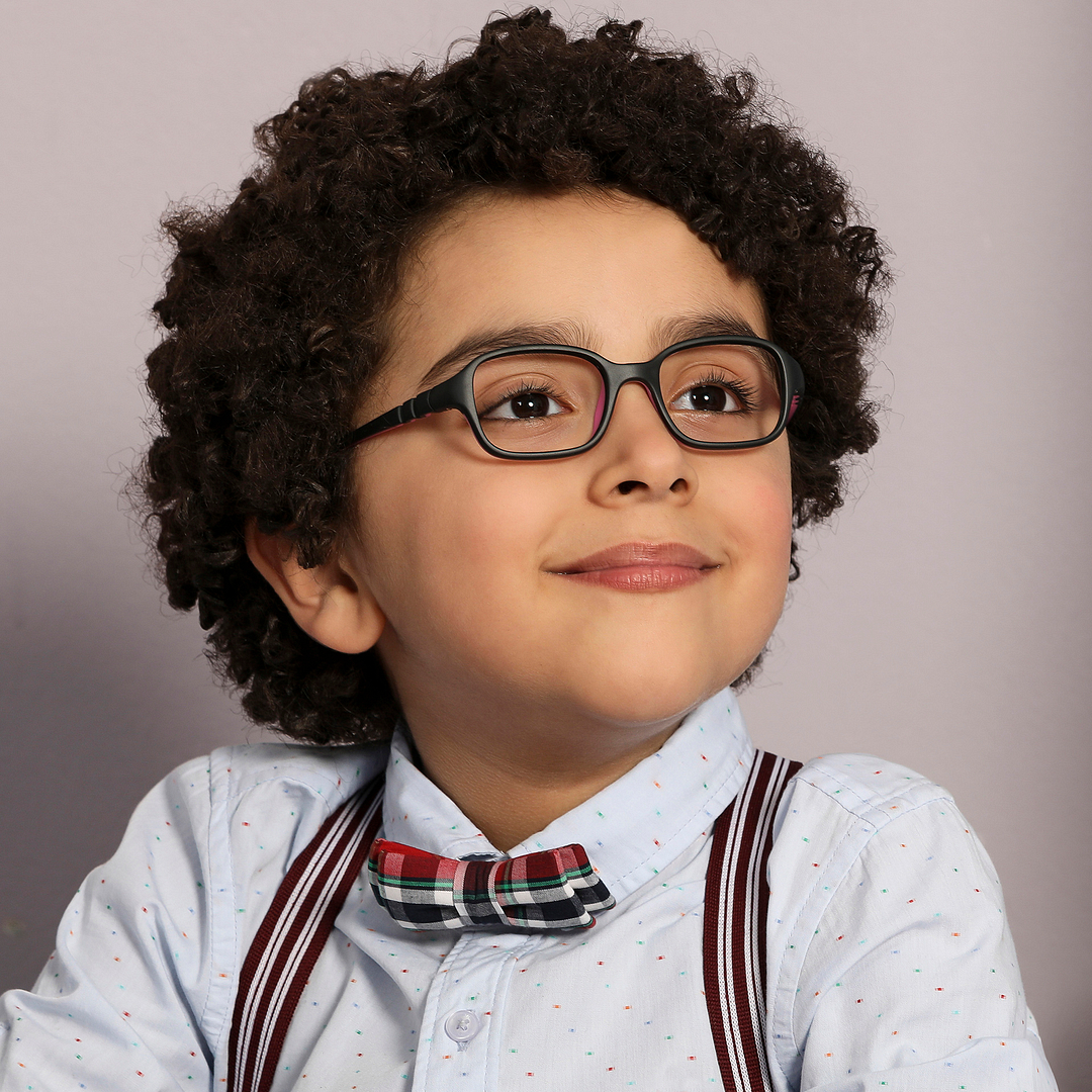 Hooper Online Black Full Rim Geometric right side