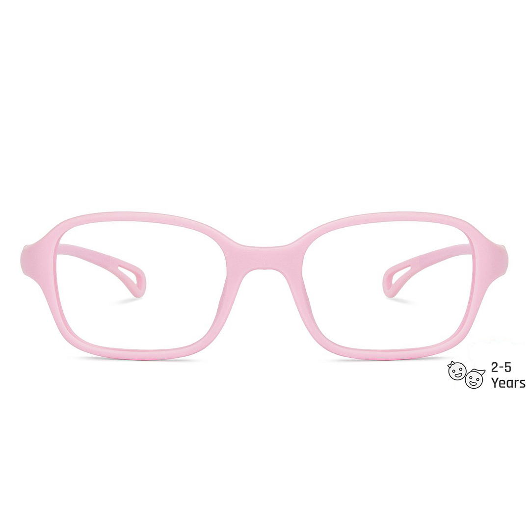 Hooper Online Pink Transparent Full Rim Rectangle left side