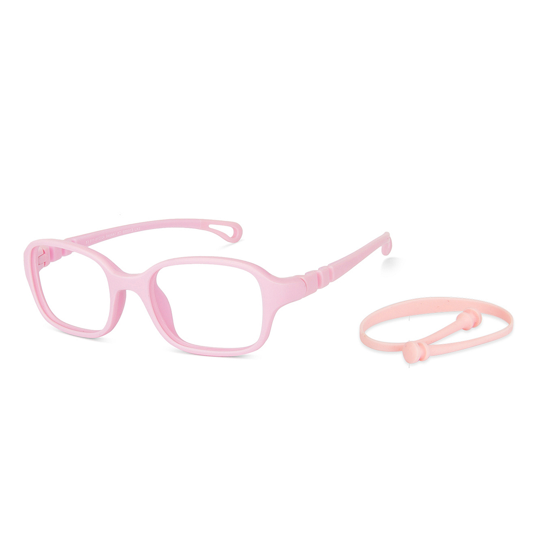 Hooper Online Pink Transparent Full Rim Rectangle right side