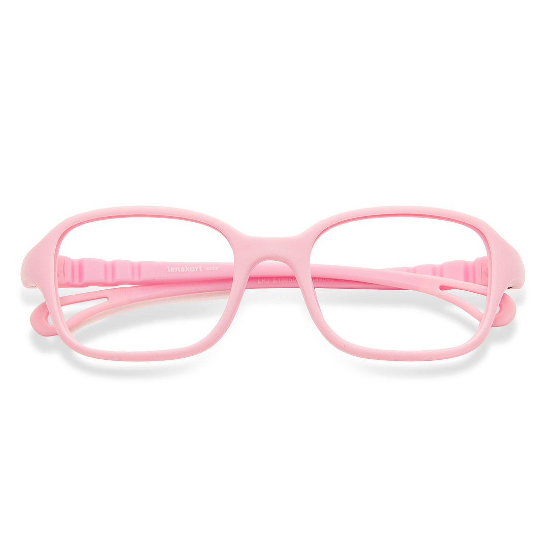 Hooper Online Pink Transparent Full Rim Rectangle right side