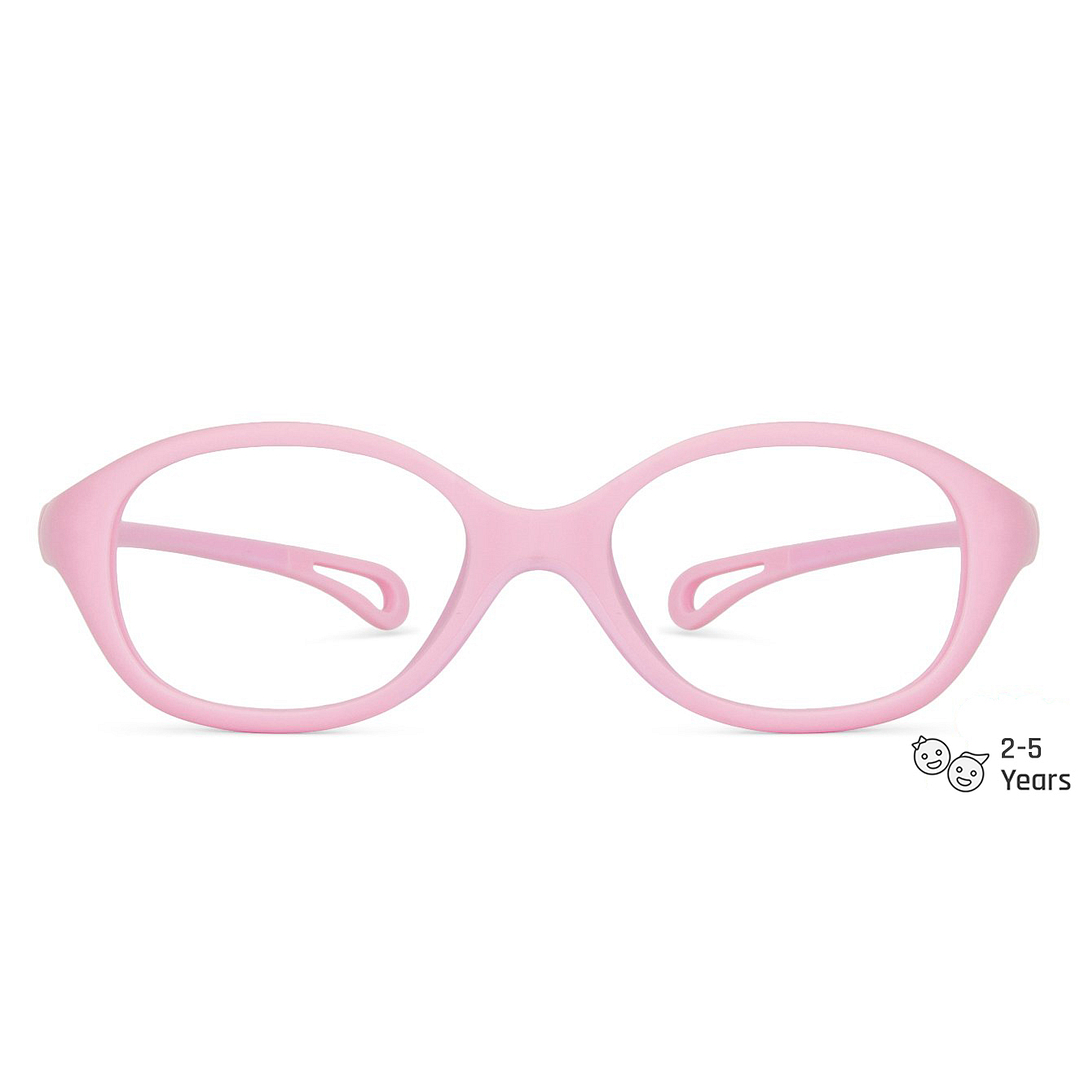 Hooper Online Pink Transparent Full Rim Round left side