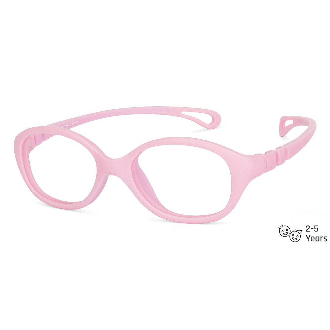Hooper Online Pink Transparent Full Rim Round right side
