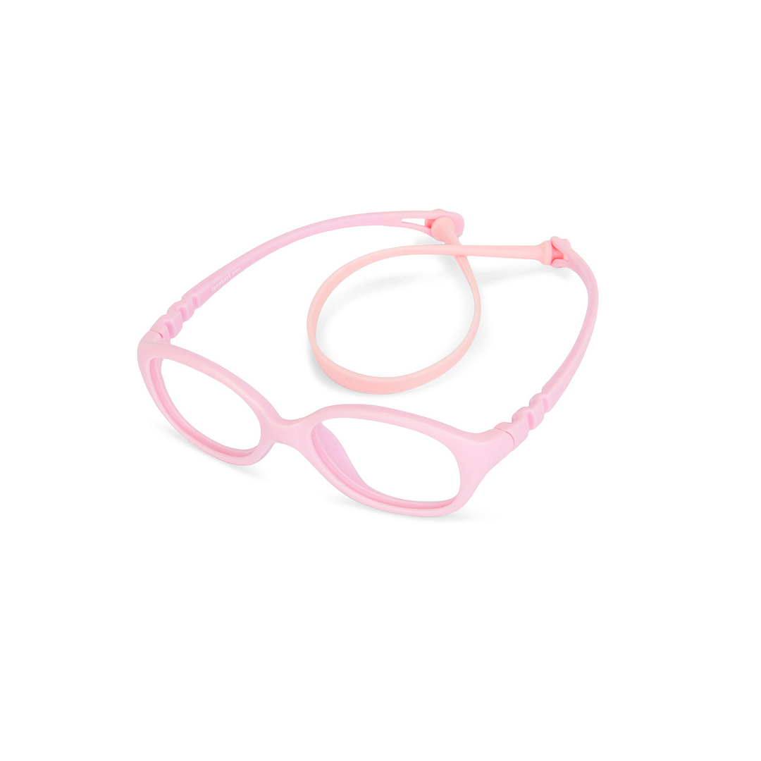 Hooper Online Pink Transparent Full Rim Round left side