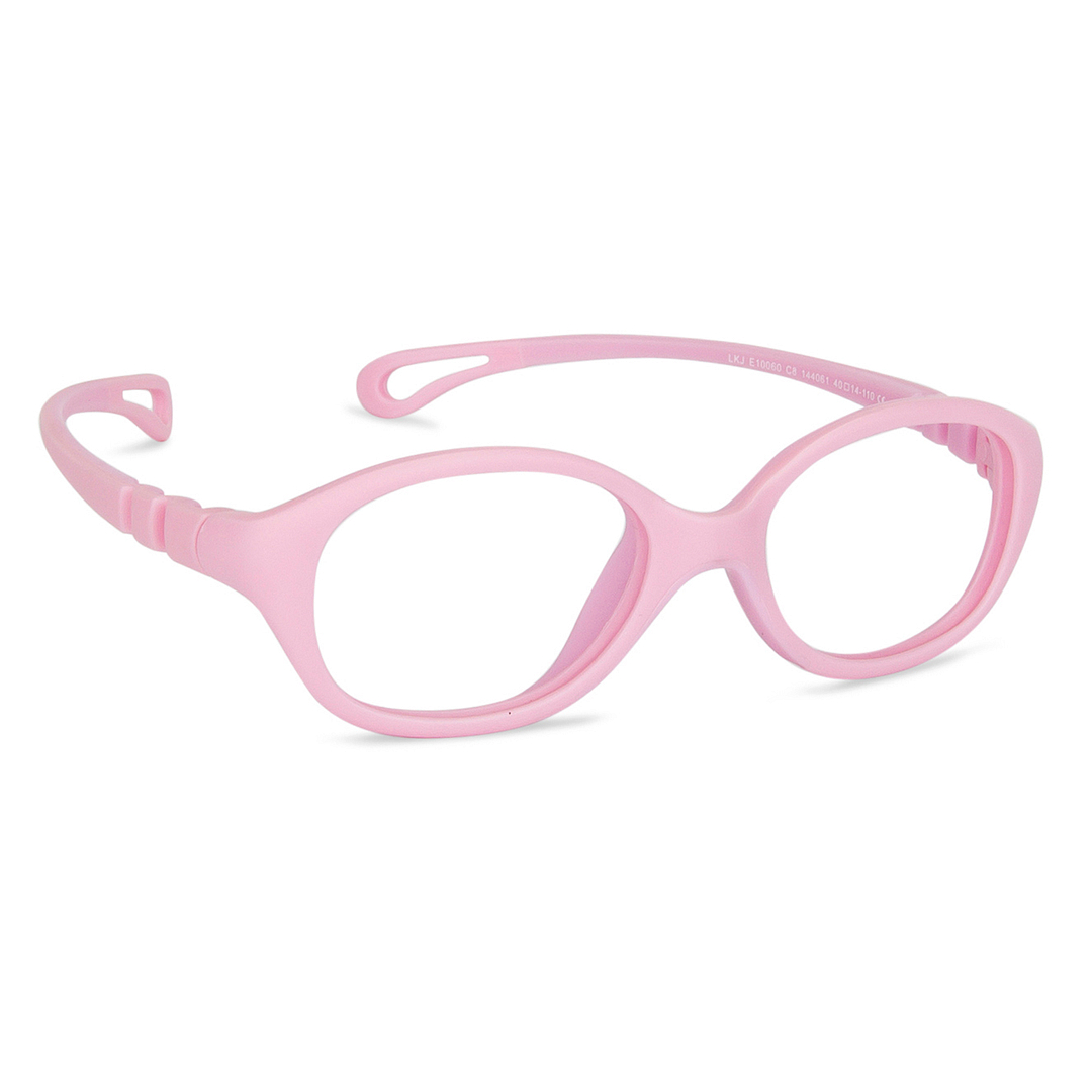 Hooper Online Pink Transparent Full Rim Round left side