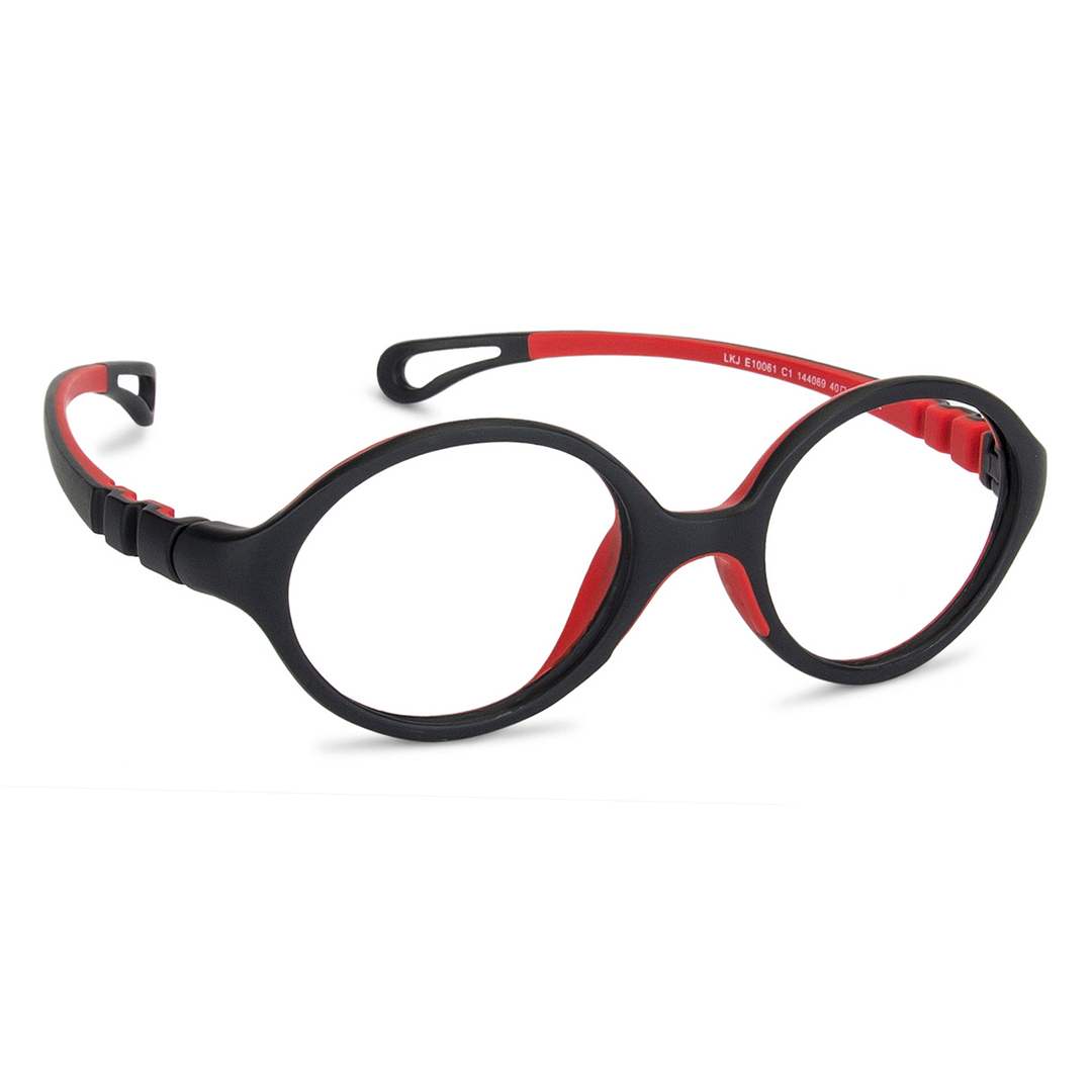 Hooper Online Black Full Rim Round right side