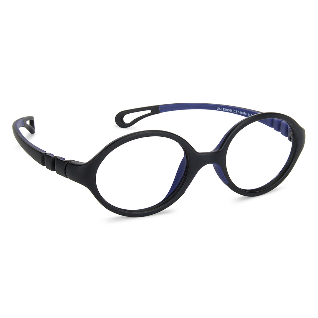Hooper Online Black Full Rim Round left side