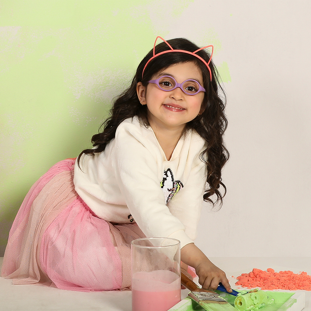 Hooper Online Purple Full Rim Round left side