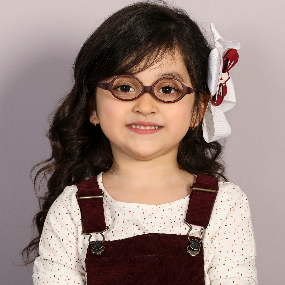 Hooper Online Light Brown Full Rim Round left side