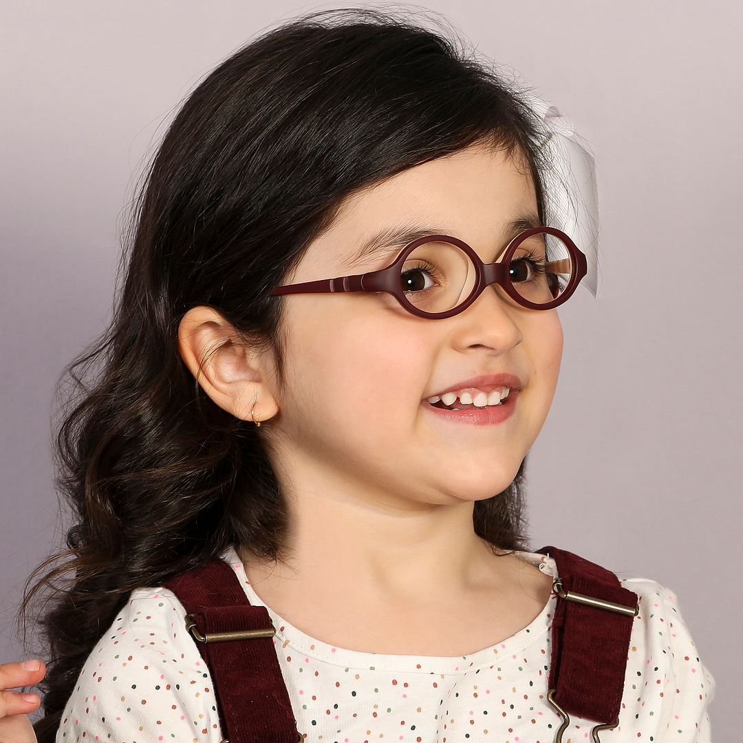 Hooper Online Light Brown Full Rim Round left side