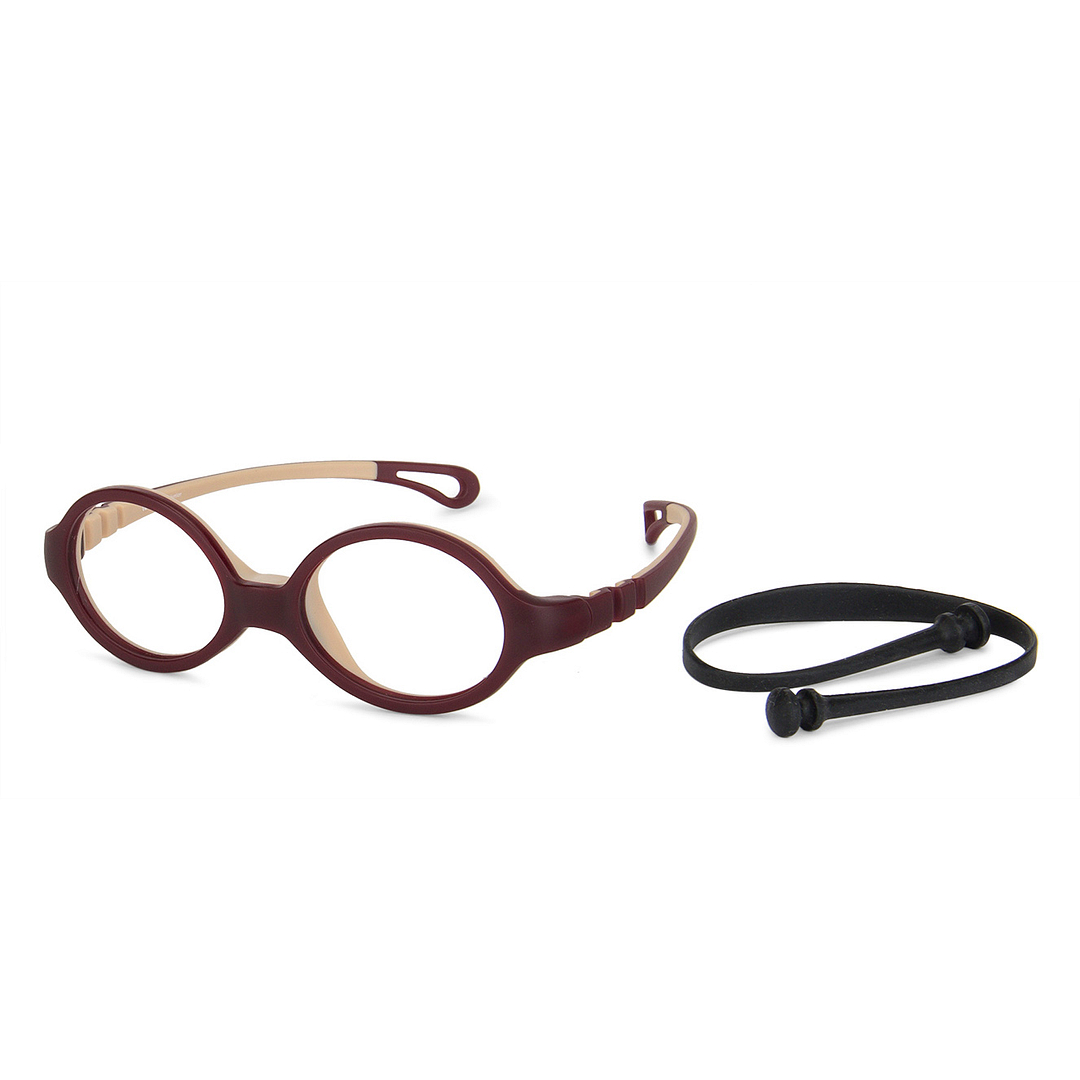 Hooper Online Light Brown Full Rim Round left side