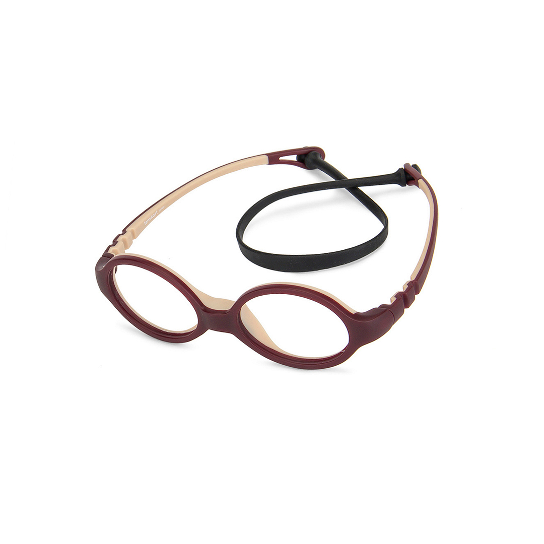 Hooper Online Light Brown Full Rim Round right side