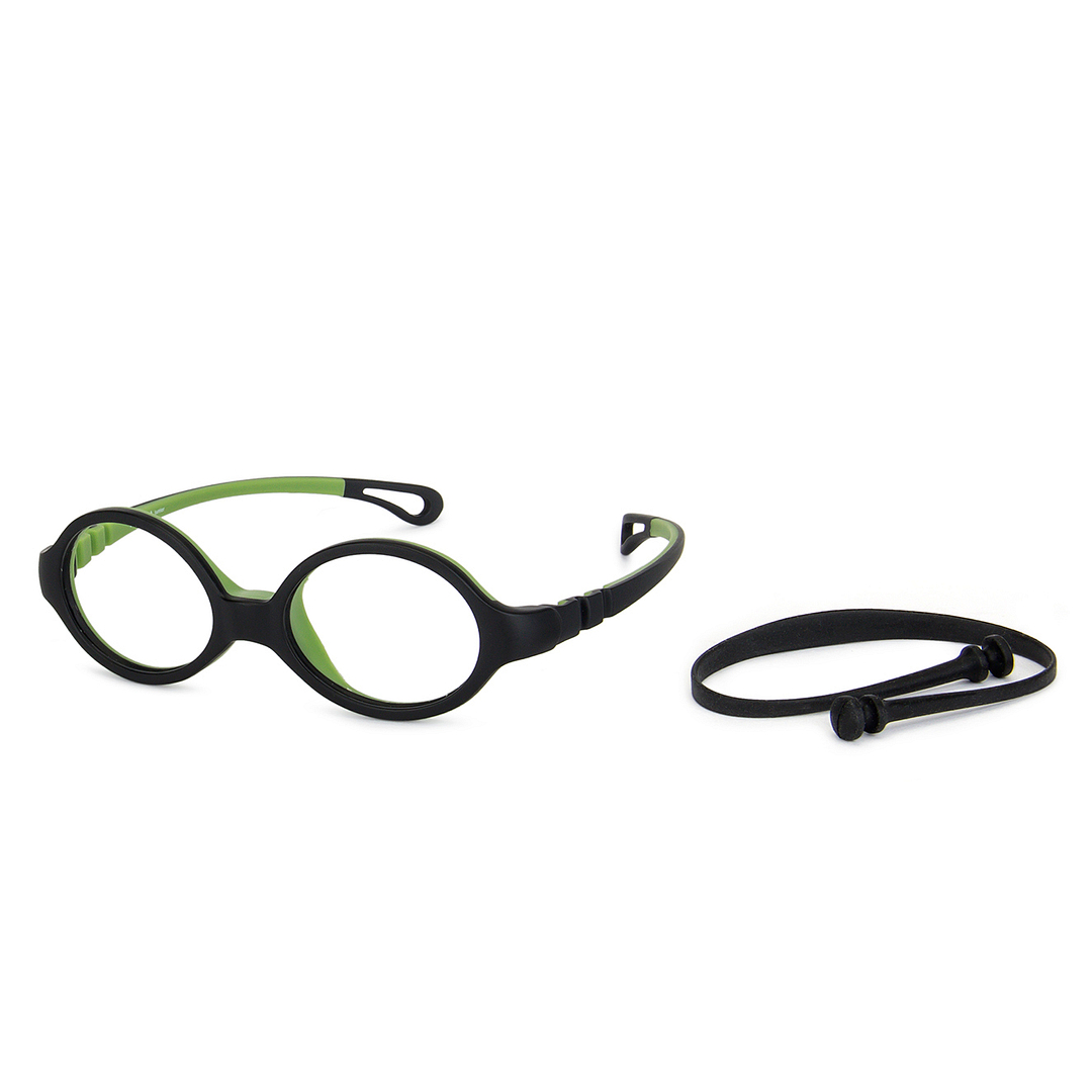 Hooper Online Black Full Rim Round right side