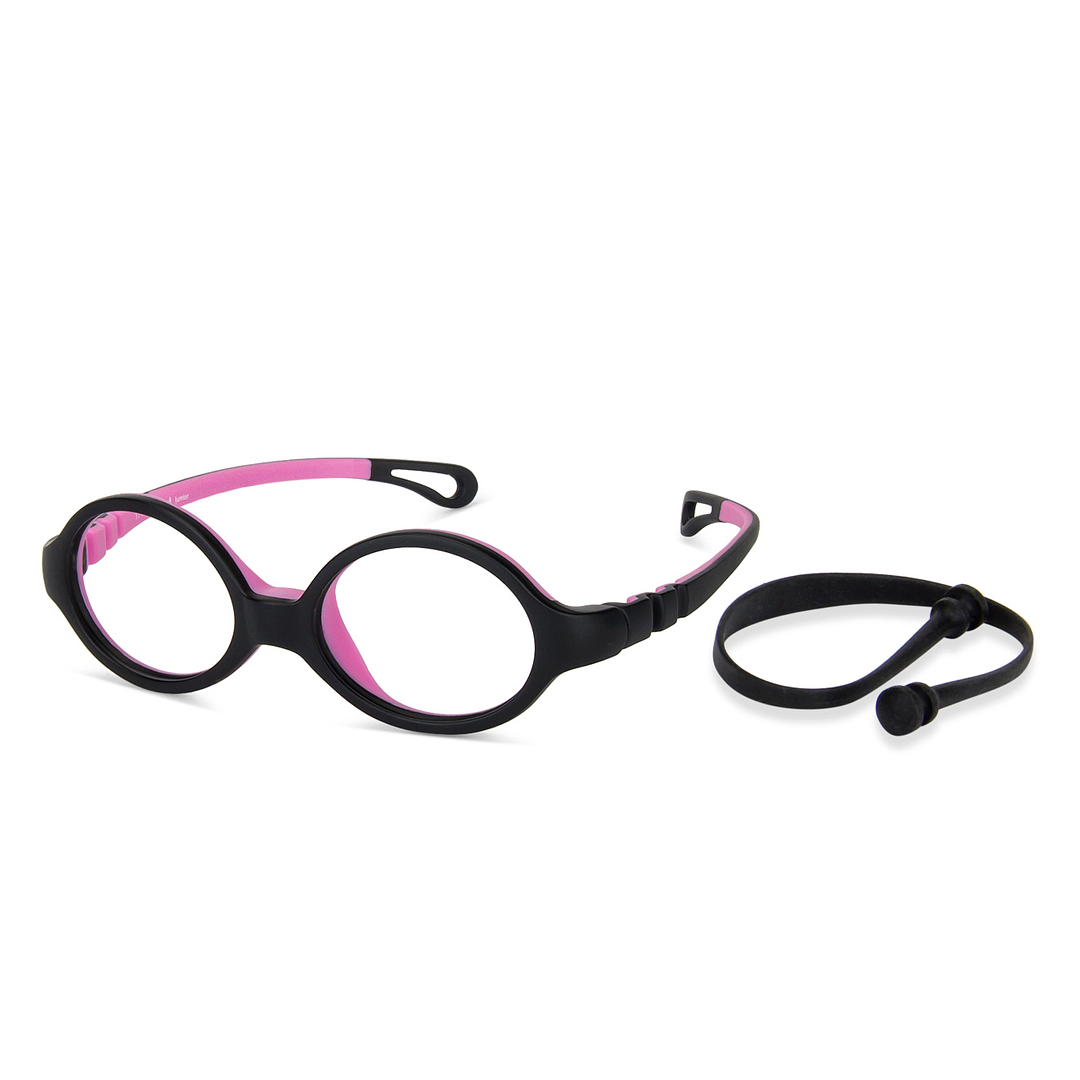 Hooper Online Black Full Rim Round left side