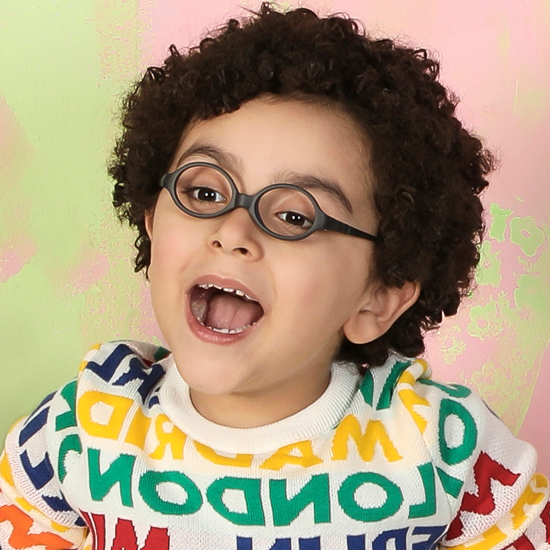 Hooper Online Black Full Rim Round left side