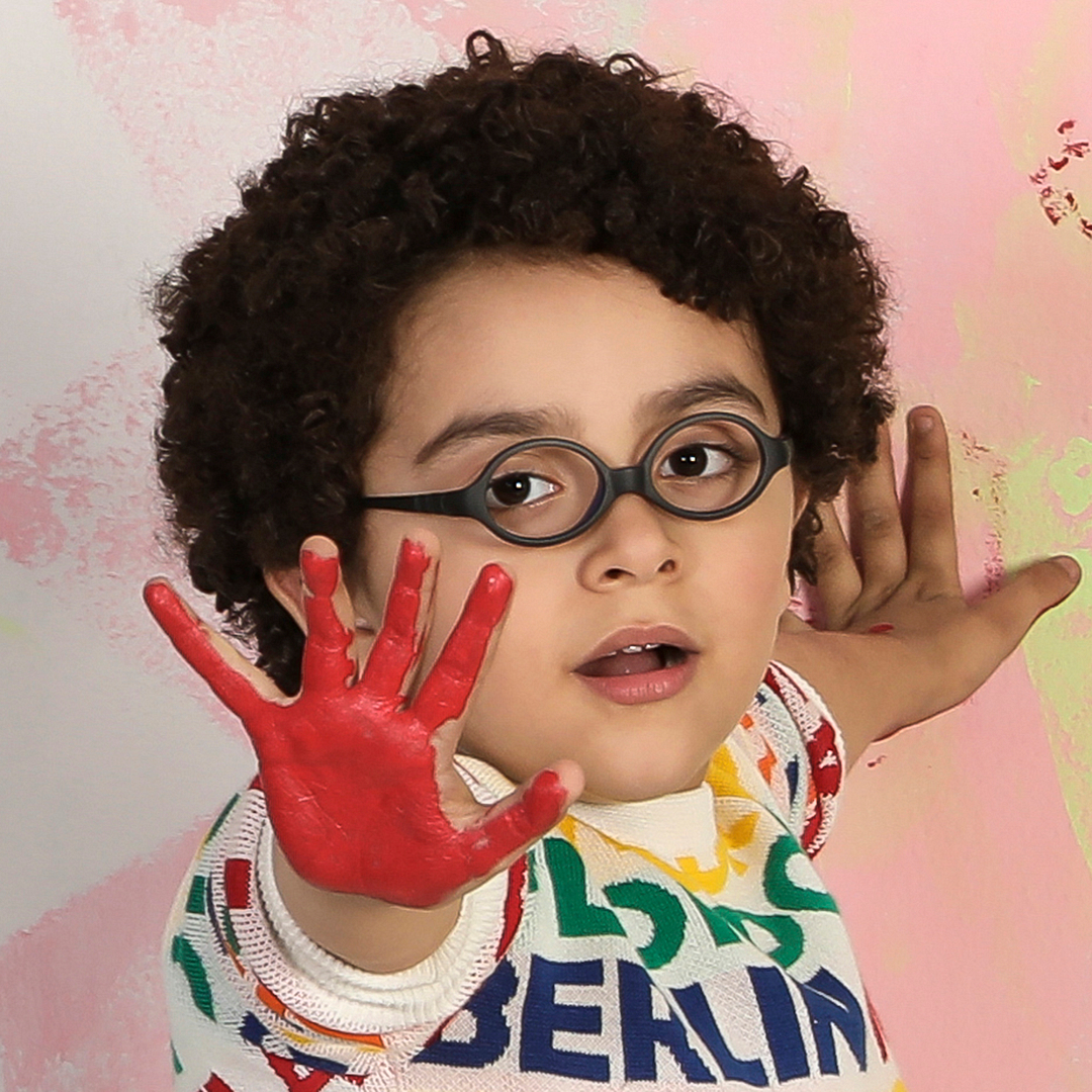 Hooper Online Black Full Rim Round right side