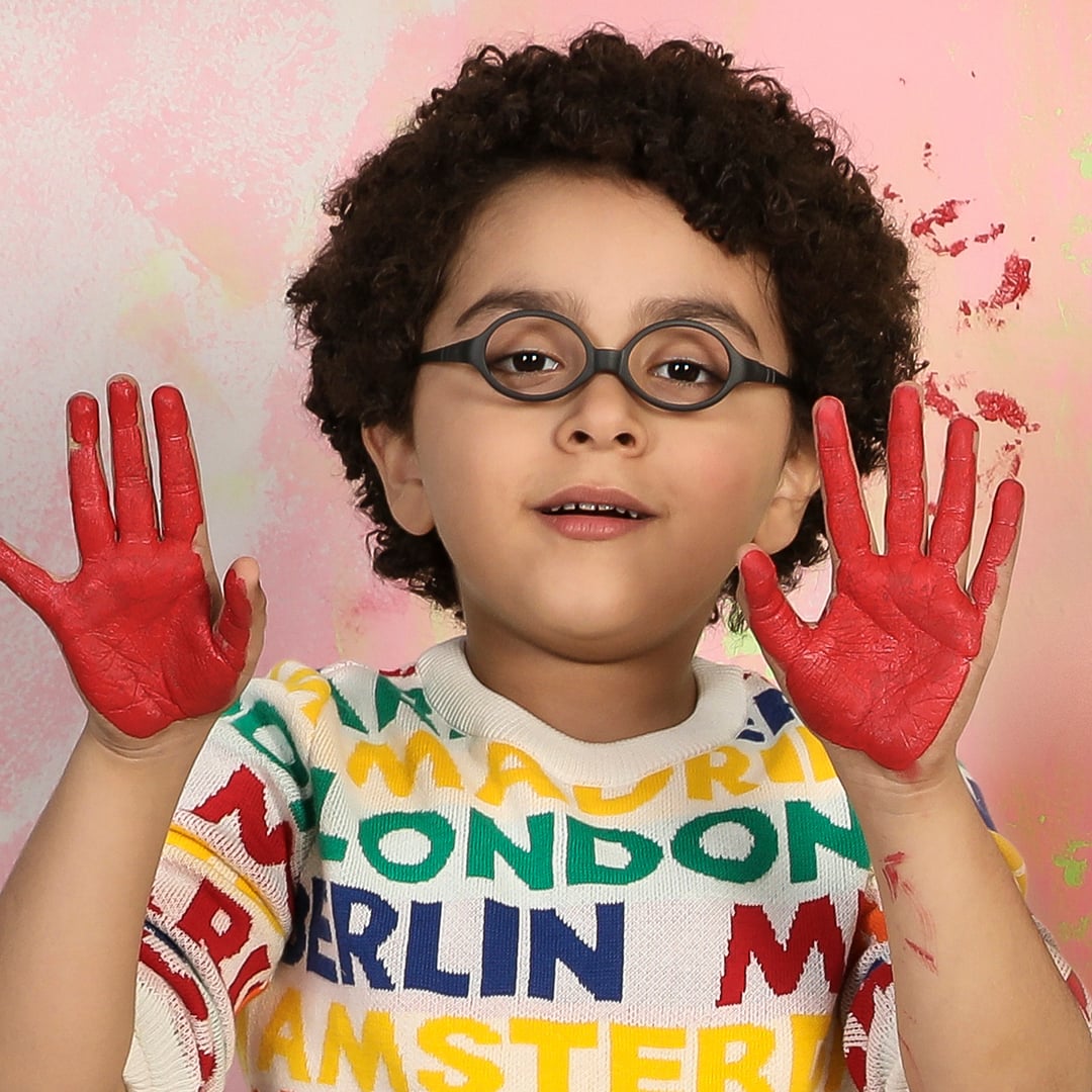 Hooper Online Black Full Rim Round left side