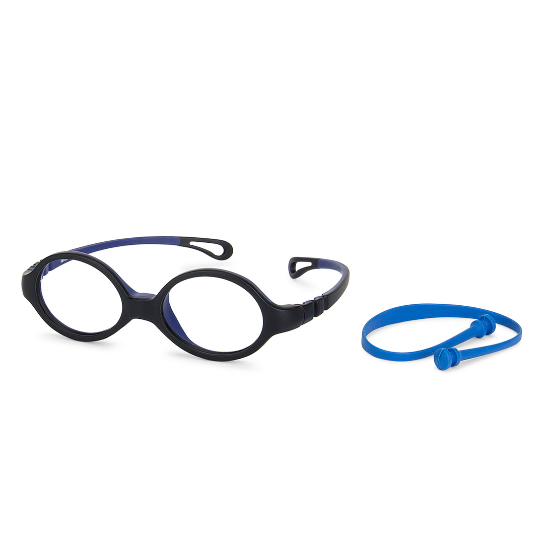 Hooper Online Black Full Rim Round left side