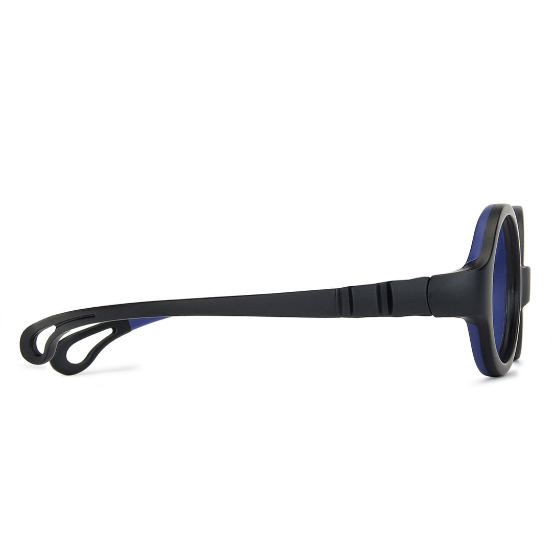 Hooper Online Black Full Rim Round right side