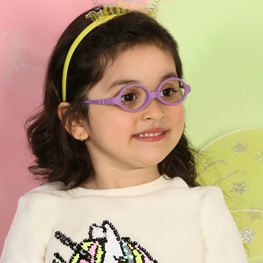 Hooper Online Purple Full Rim Round left side