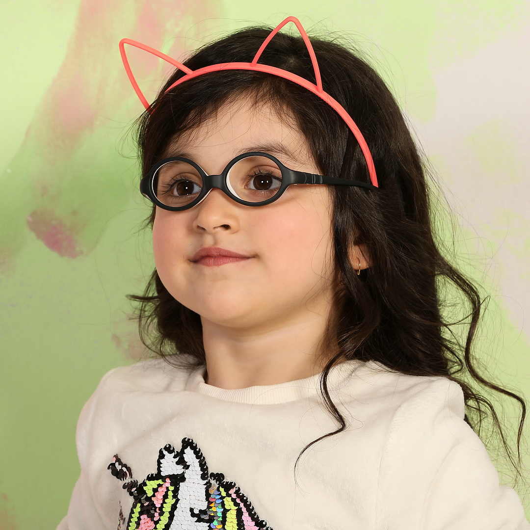 Hooper Black Full Rim Round right side