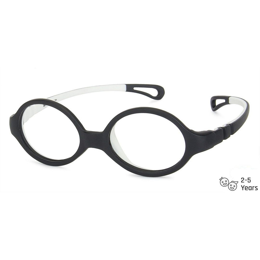 Hooper Black Full Rim Round left side