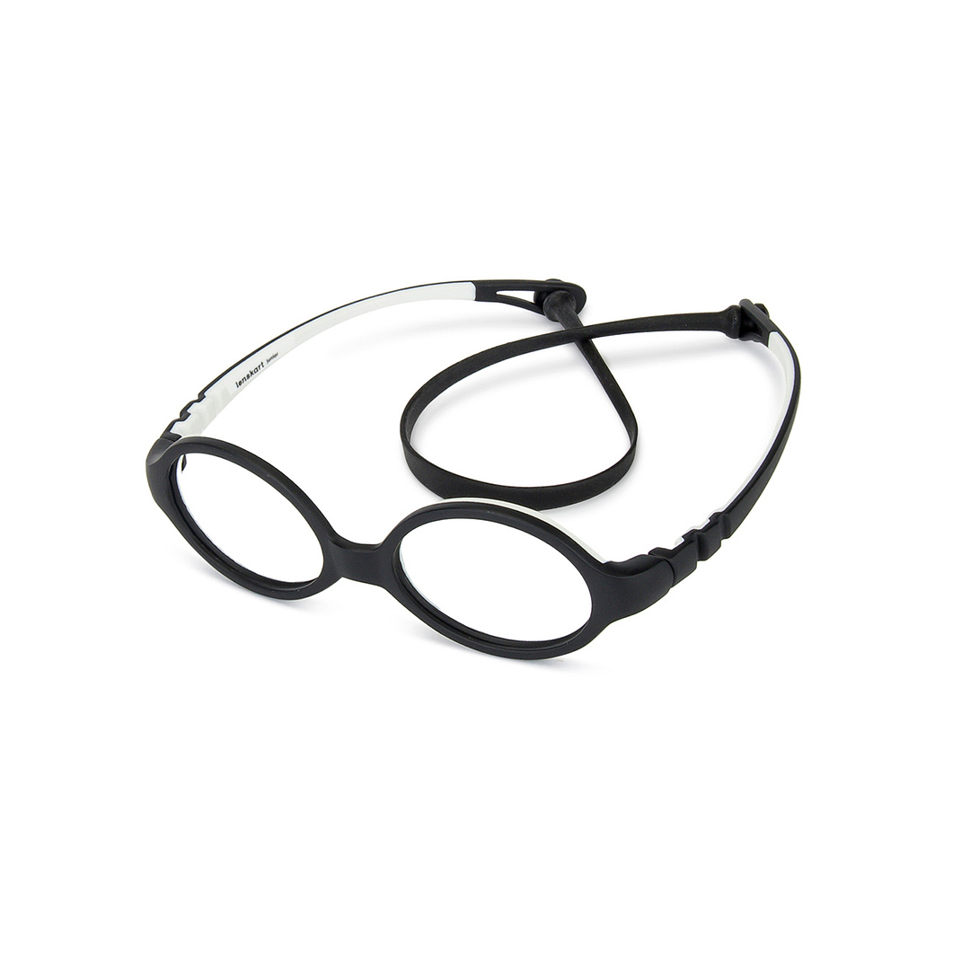 Hooper Black Full Rim Round right side