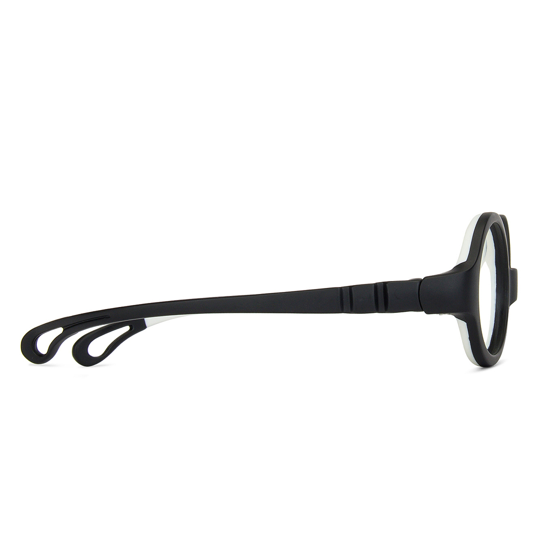 Hooper Black Full Rim Round left side