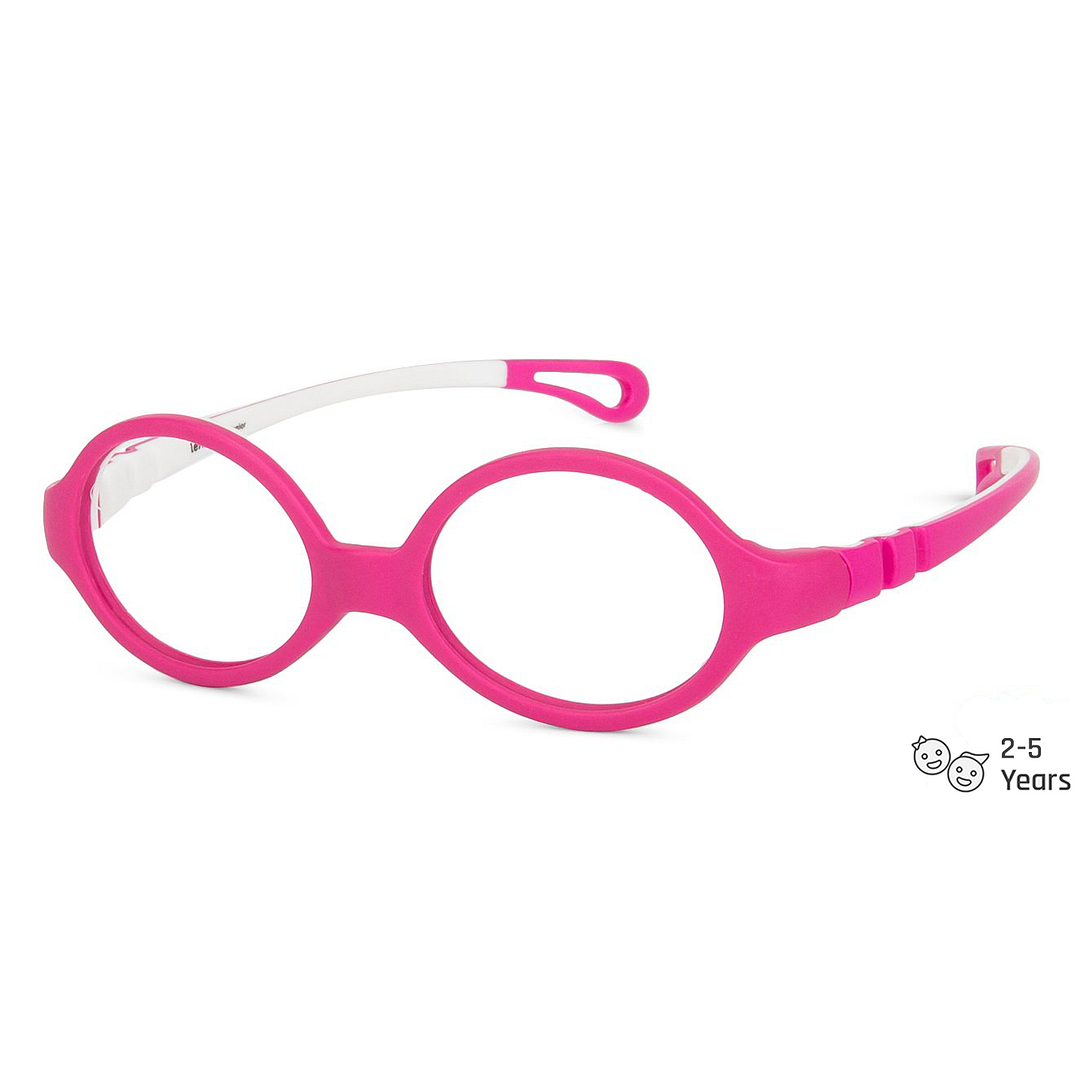 Hooper Online White Full Rim Round right side