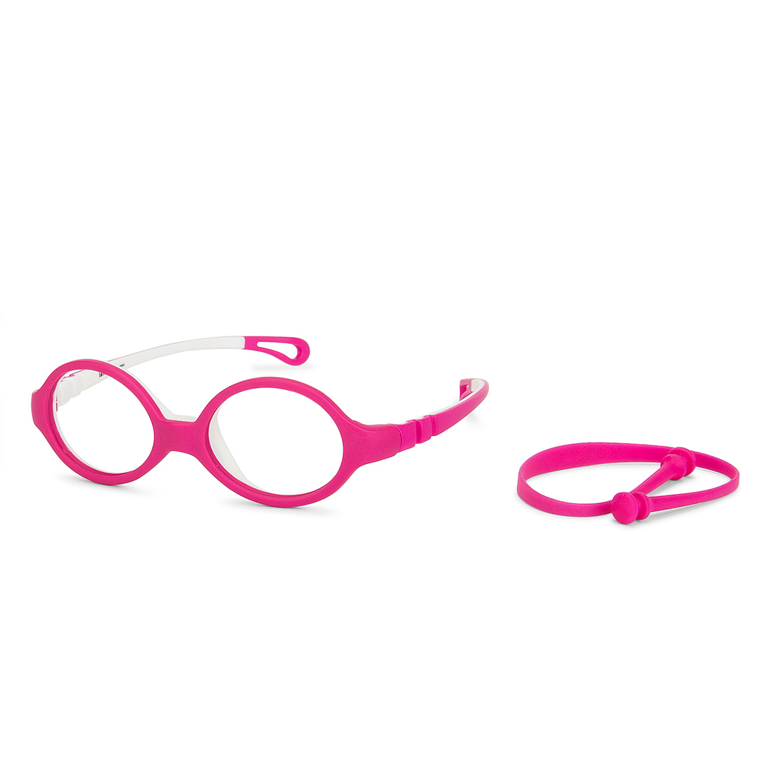 Hooper Online White Full Rim Round left side