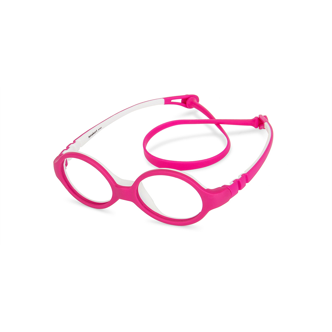 Hooper Online White Full Rim Round right side