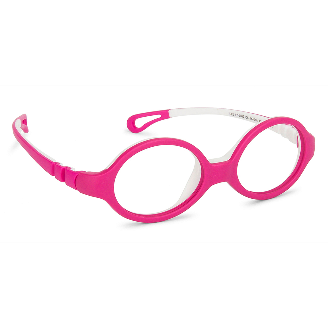 Hooper Online White Full Rim Round left side