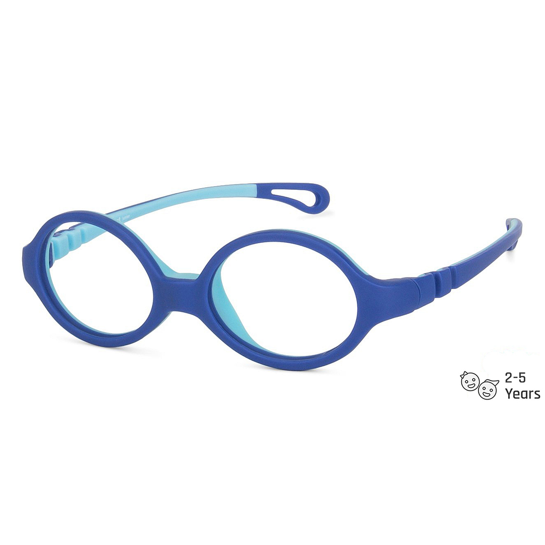 Hooper Online Sky Blue Full Rim Round right side