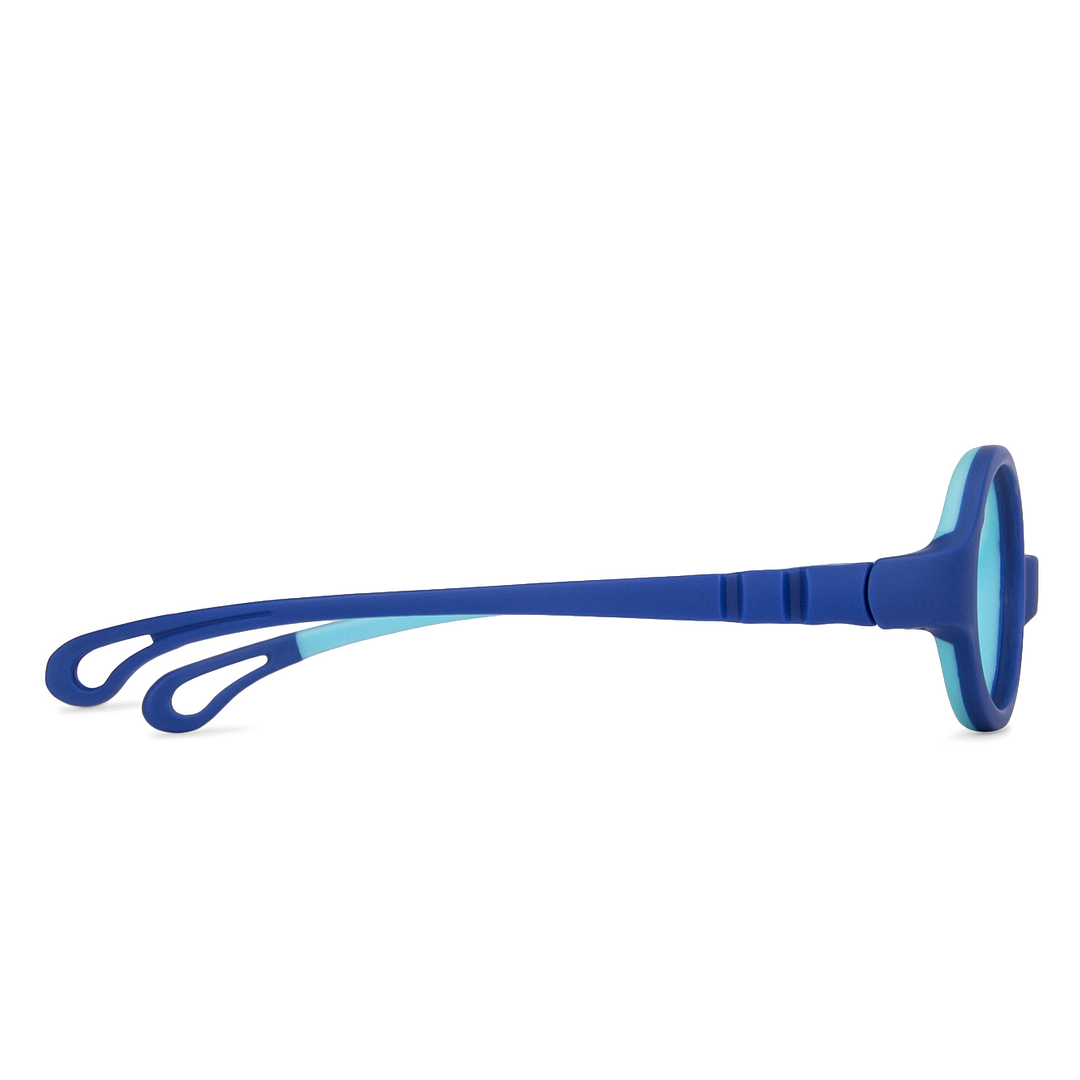 Hooper Online Sky Blue Full Rim Round right side