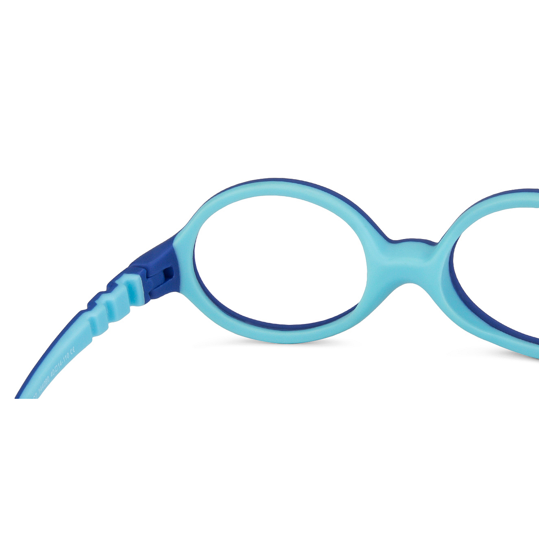 Hooper Online Sky Blue Full Rim Round left side
