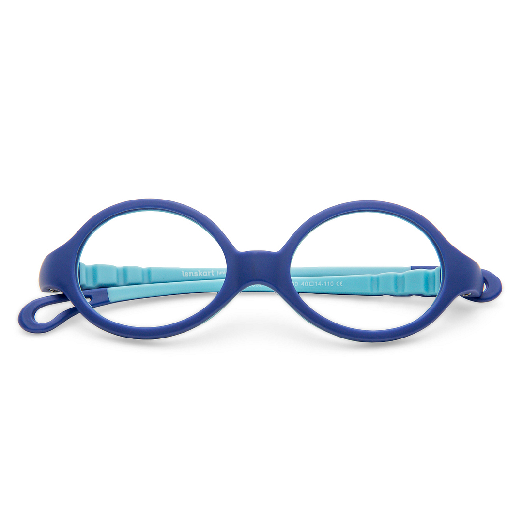 Hooper Online Sky Blue Full Rim Round right side