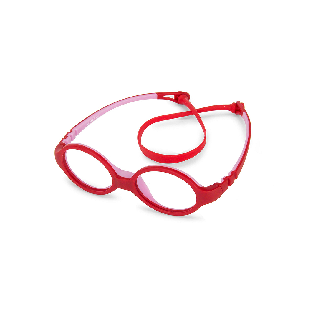 Hooper Online Red Full Rim Round right side