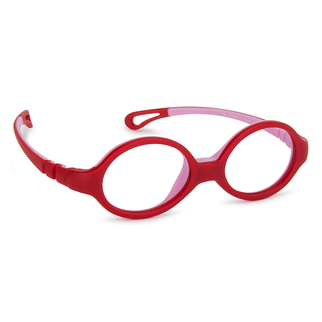 Hooper Online Red Full Rim Round left side