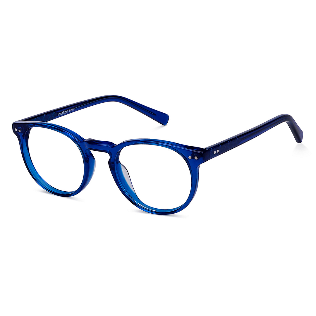 Hooper Online Sky Blue Full Rim Round right side