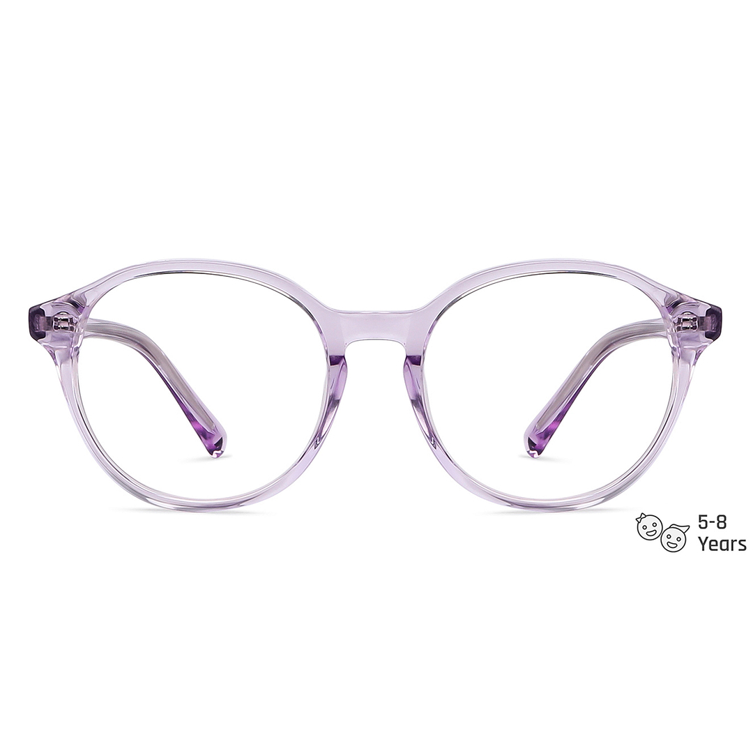 Hooper Online Purple Transparent Full Rim Geometric right side