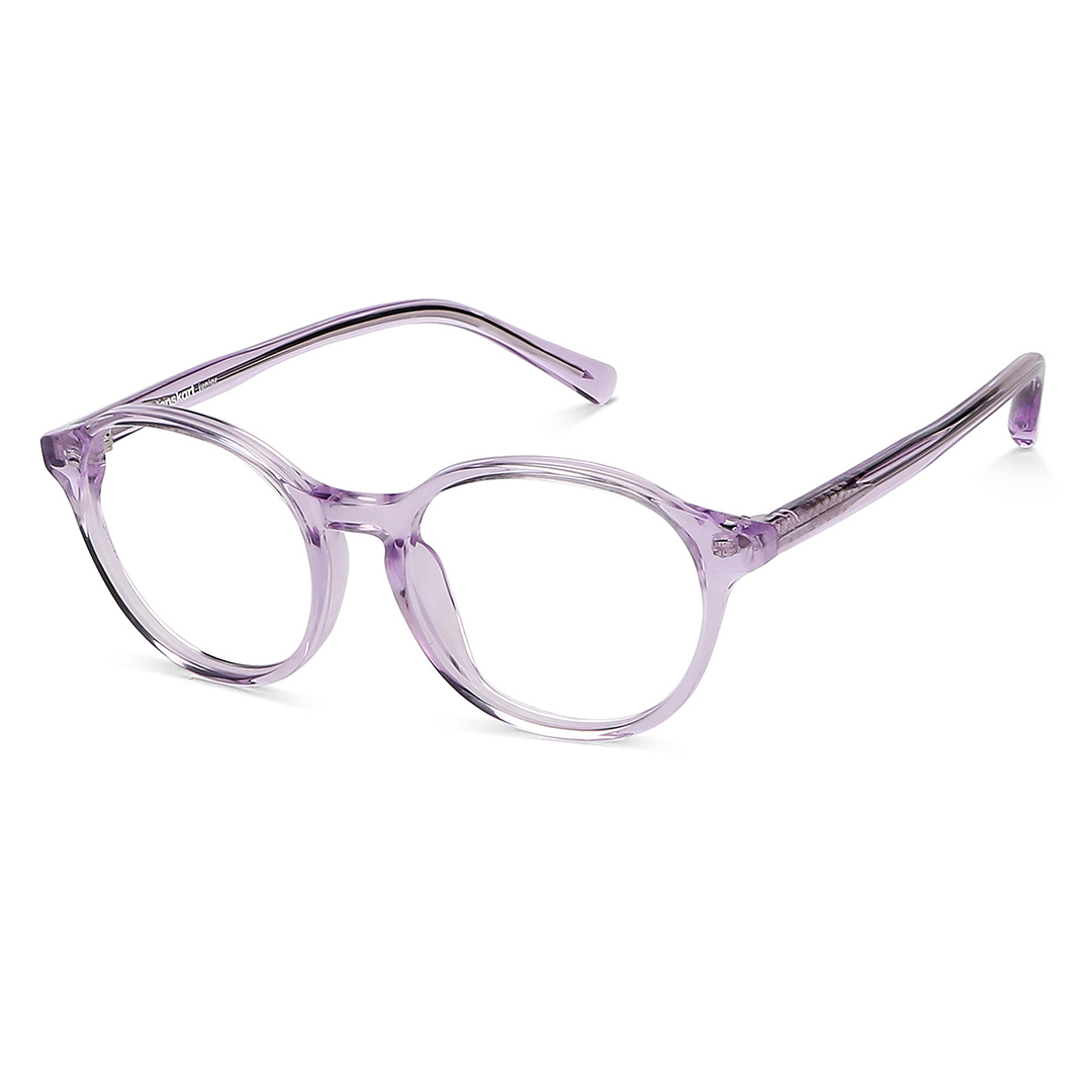 Hooper Online Purple Transparent Full Rim Geometric right side