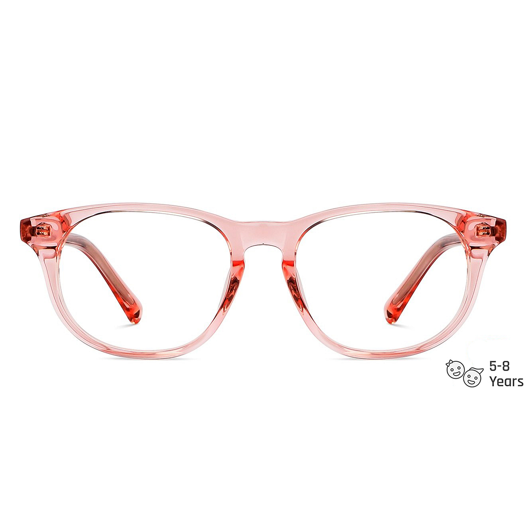 Hooper Online Pink Transparent Full Rim Rectangle right side