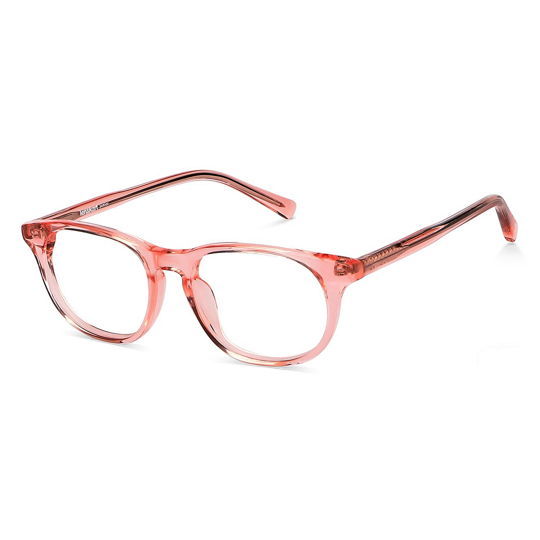Hooper Online Pink Transparent Full Rim Rectangle right side