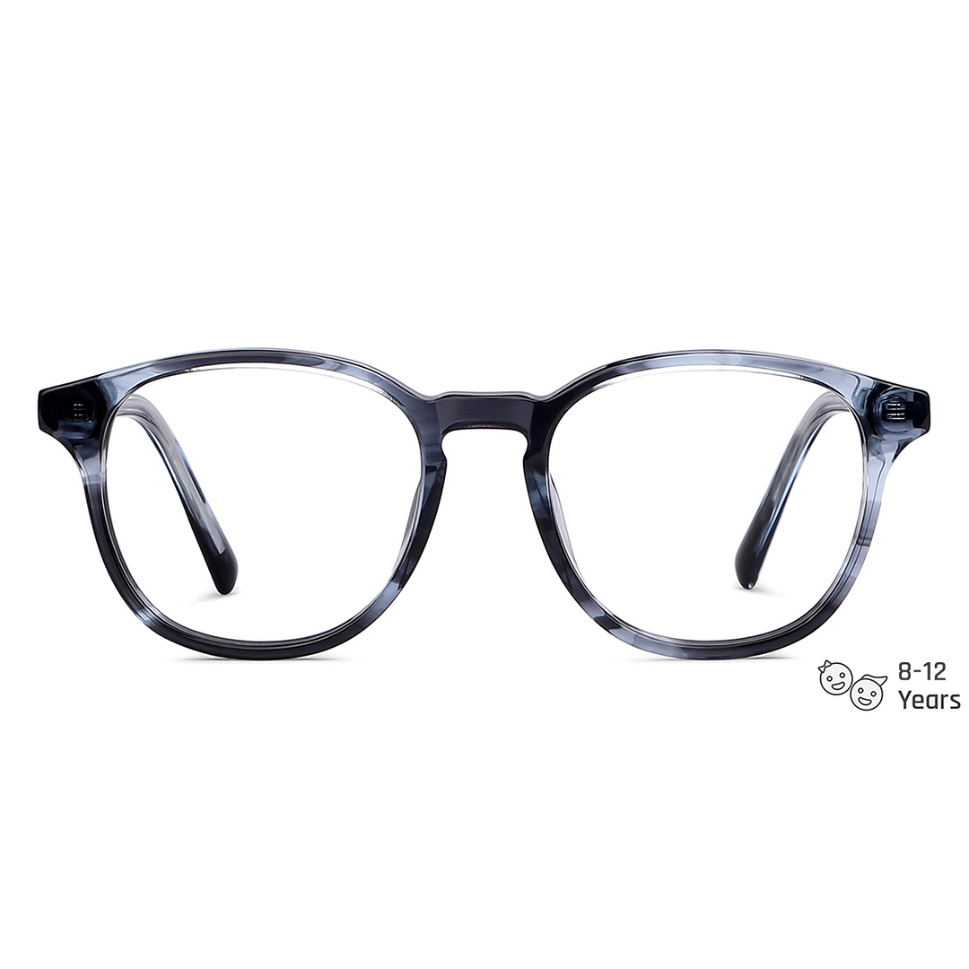 Hooper Online Sky Blue Full Rim Square left side