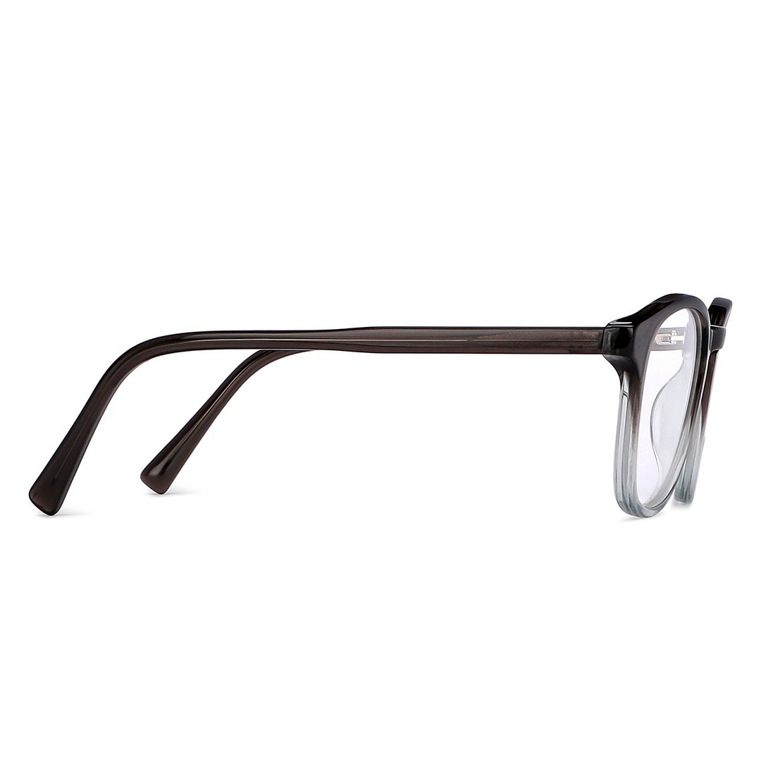 Hooper Online Brown Transparent Full Rim Square left side