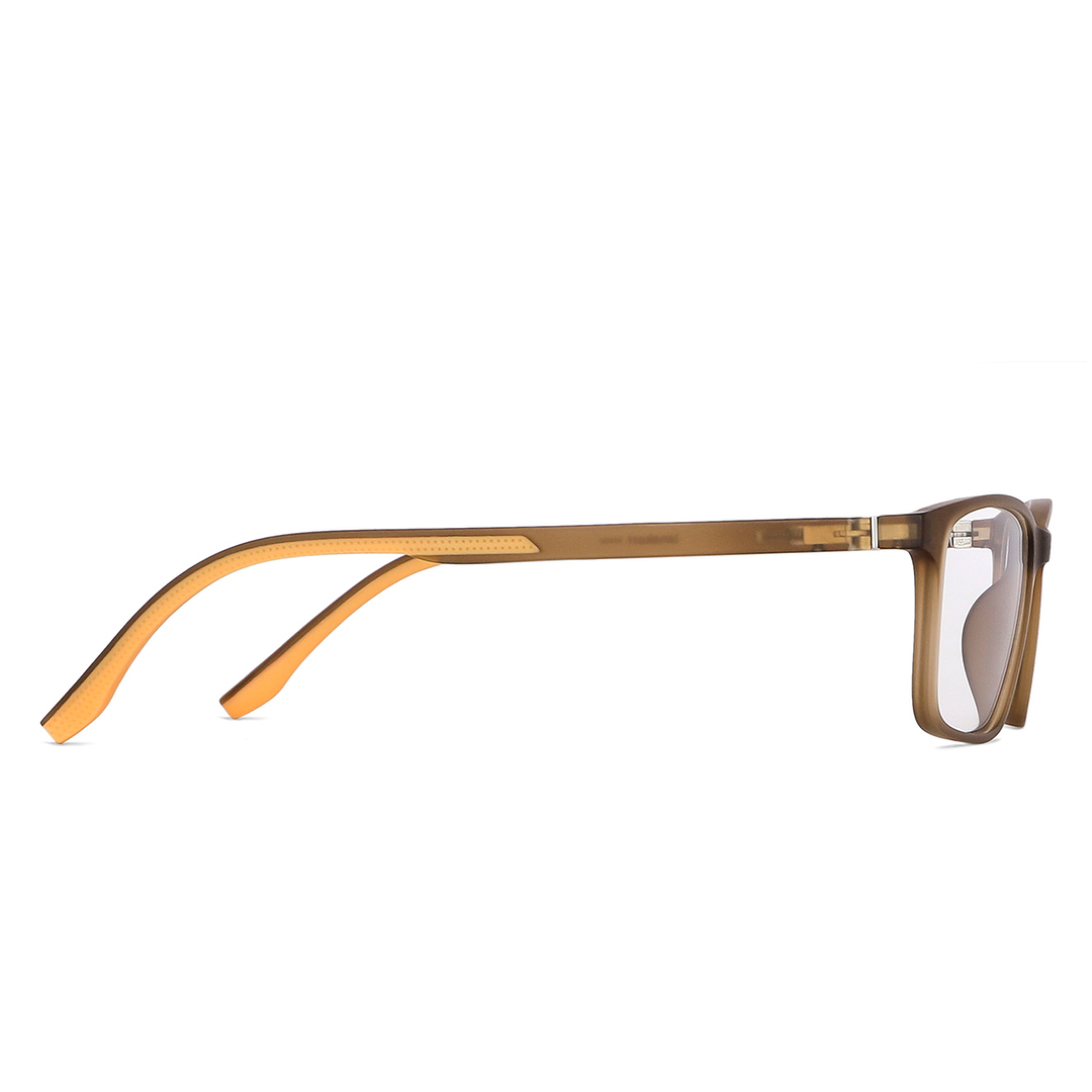 Hooper Online Light Brown Full Rim Rectangle left side