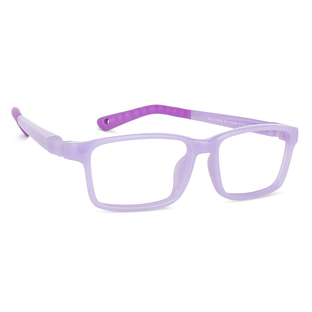 Hooper Online Purple Full Rim Rectangle left side