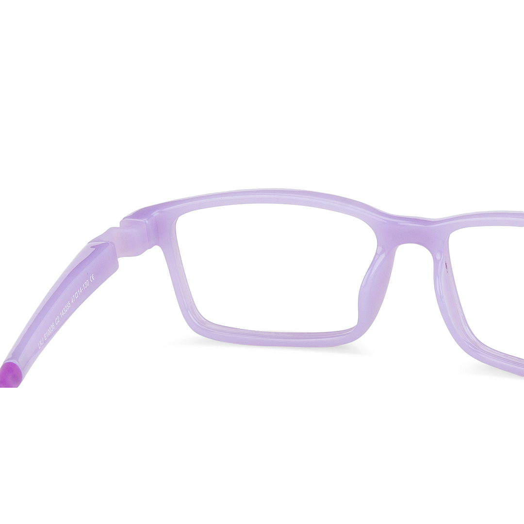Hooper Online Purple Full Rim Rectangle left side