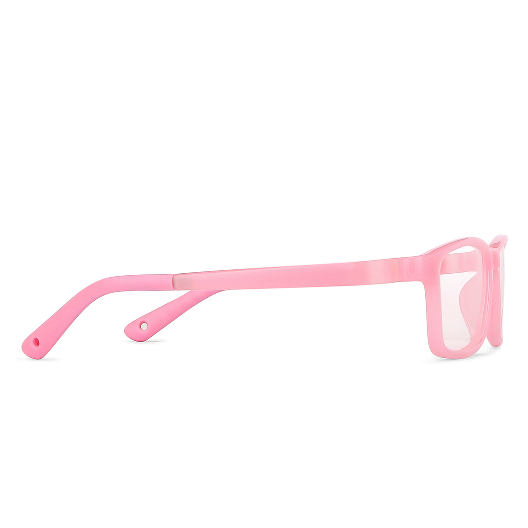 Hooper Online Pink Full Rim Rectangle left side