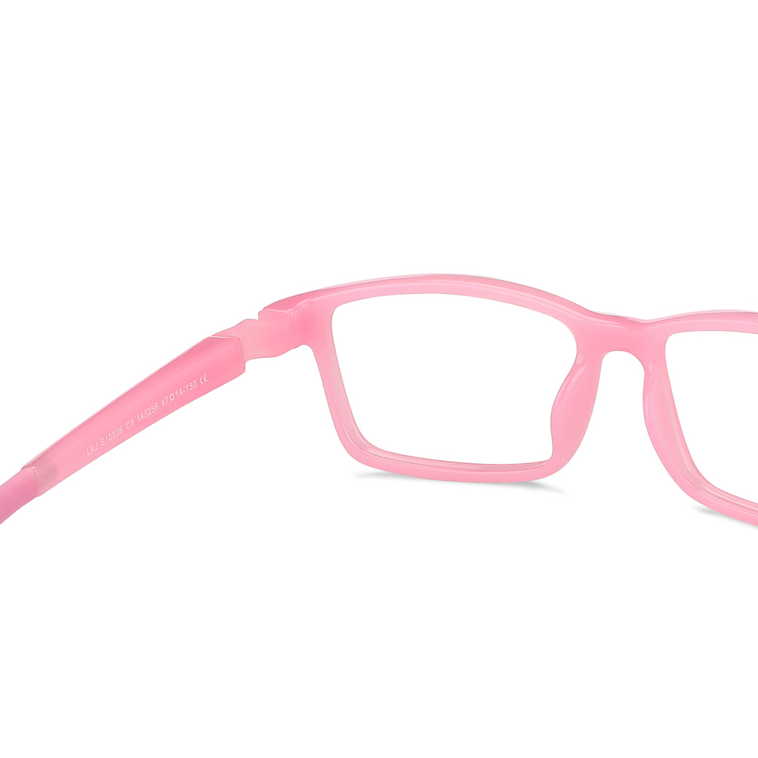 Hooper Online Pink Full Rim Rectangle right side