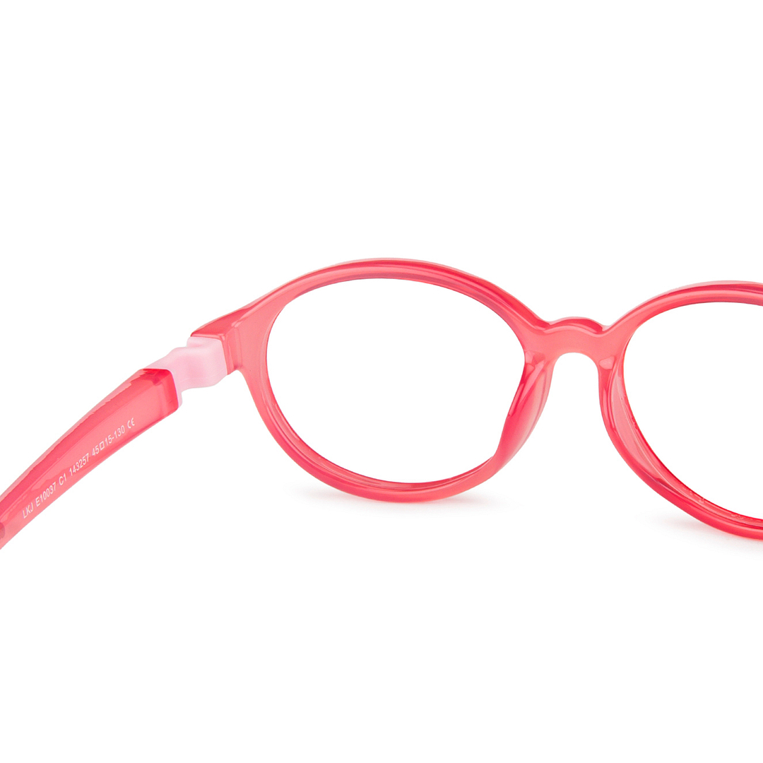 Hooper Online Red Full Rim Round left side